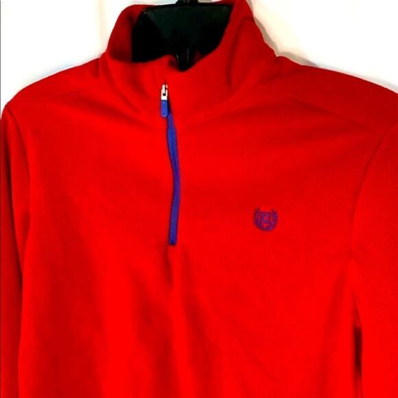 Chaps Fleece 1/4 Zip Pullover - Picture 3 of 5